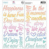 Pinkfresh Studio - The Simple Things Collection - Stickers - Puffy Title