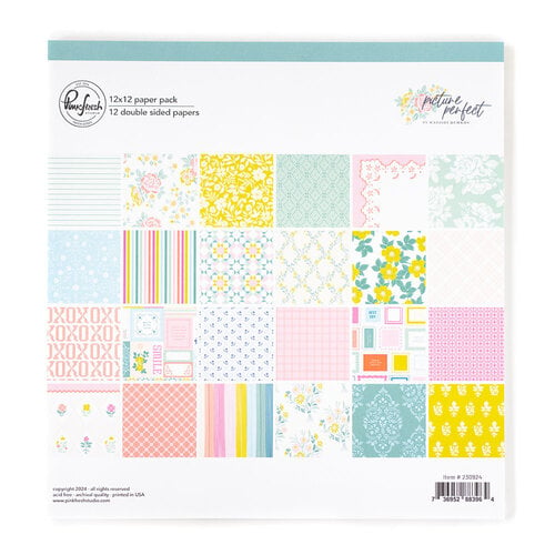 Pinkfresh Studio - Picture Perfect Collection - 12 x 12 Paper Pack