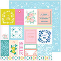 Pinkfresh Studio - Picture Perfect Collection - 12 x 12 Double Sided Paper - Made with Love