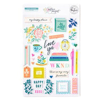 Pinkfresh Studio - Picture Perfect Collection - Puffy Stickers