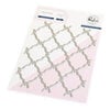 Pinkfresh Studio - Twinkle & Tradition Collection - Press Plate - Interlaced Quatrefoil