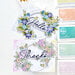Pinkfresh Studio - Gentle Greetings and Greenery Collection - Clear Photopolymer Stamps - Basic Sentiments