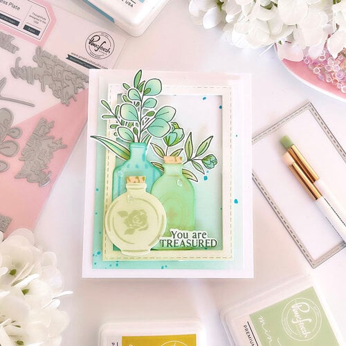 Pinkfresh Studio - Sunshine & Smiles Collection - Clear Photopolymer Stamps - Keepsakes Of The Heart