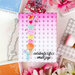 Pinkfresh Studio - Delights & Doodles Collection - Stencils - Sweet Scoops