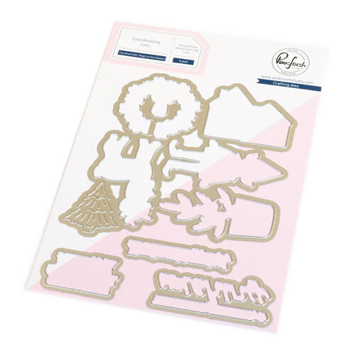 Pinkfresh Studio - Twinkle & Tradition Collection - Dies - The Shelf Edit - Magic Of The Season