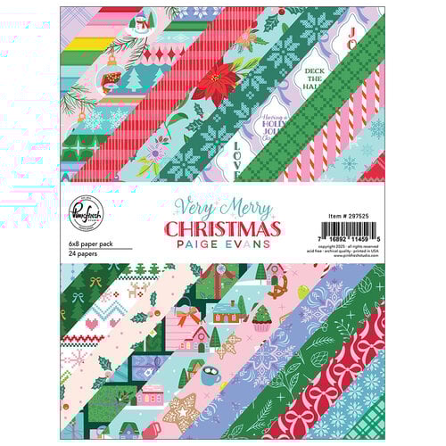 Pinkfresh Studio - Paige Evans - Very Merry Christmas Collection - 6 x 8 Paper Pack