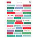 Pinkfresh Studio - Paige Evans - Very Merry Christmas Collection - Cardstock Stickers - Phrase