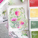 Pinkfresh Studio - Flourish & Grow Collection - Press Plate - Moonlit Blooms