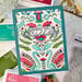Pinkfresh Studio - Delicate Details Collection - Press Plates - Swan Reverie
