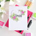 Pinkfresh Studio - Delicate Details Collection - Stencils - Petal Poise