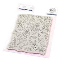 Pinkfresh Studio - Delicate Details Collection - Cling Mounted Rubber Stamps - Bloomscape