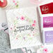 Pinkfresh Studio - Delicate Details Collection - Cling Mounted Rubber Stamps - Bloomscape