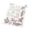 Pinkfresh Studio - Delicate Details Collection - Clear Photopolymer Stamps - Lush Elegance