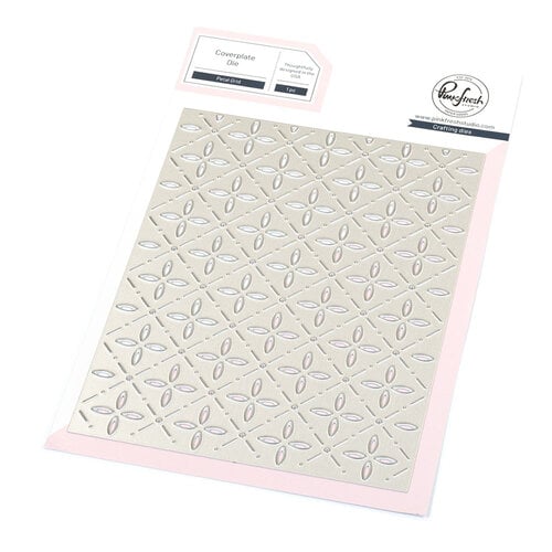 Pinkfresh Studio - Delicate Details Collection - Dies - Petal Grid Coverplate