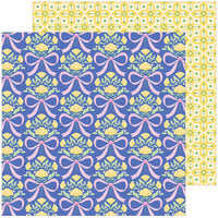 Pinkfresh Studio - Paige Evans - Crafted Moments Collection - 12 x 12 Double Sided Paper - Beauty Ahead