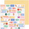 Pinkfresh Studio - Fresh Start Collection - 12 x 12 Double Sided Paper - Begin Again
