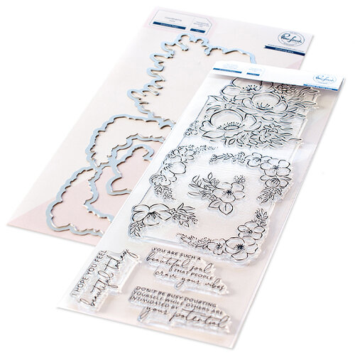 Pinkfresh Studio - Clear Photopolymer Stamps and Die Set - Anemone Magic Bundle