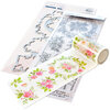 Pinkfresh Studio - Clear Photopolymer Stamps, Washi Tape and Die Set - English Garden Complete Bundle