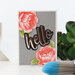 Pinkfresh Studio - Hello Dies - A2 Card Making Bundle