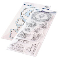 Pinkfresh Studio - Clear Photopolymer Stamps and Die Set - Indigo Vines Bundle