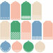 Pinkfresh Studio - Essentials Collection - Dies - Classic Tags with Fillable Elements