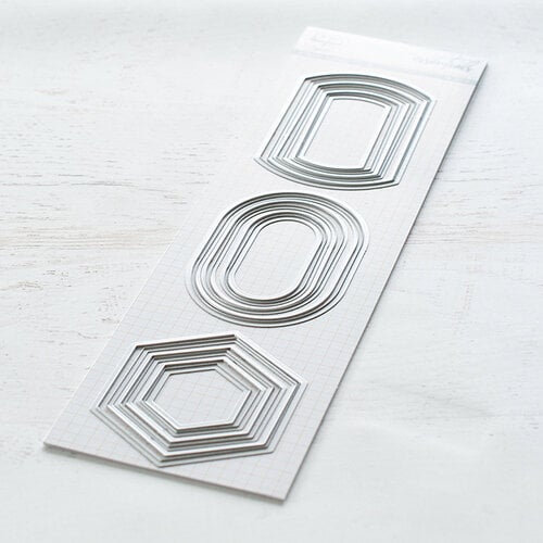 Pinkfresh Studio - Essentials Collection - Dies - Basic Label Frames