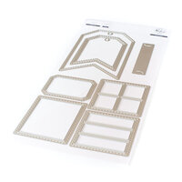 Pinkfresh Studio - Essentials Collection - Dies - Shaker Tags