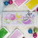 Pinkfresh Studio - Essentials Collection - Dies - Slimline - Stitched Scallop Rectangles