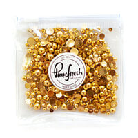 Pinkfresh Studio - Metallic Pearls - Gold