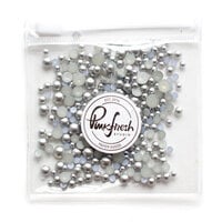 Pinkfresh Studio - Metallic Pearls - Matte Silver