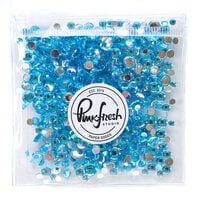 Pinkfresh Studio - Essentials Collection - Clear Drops - Turquoise