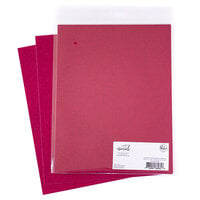 Pinkfresh Studio - Essentials Collection - 8.5 x 11 Paper Pack - Glitter Cardstock - Magenta