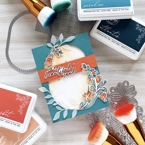 Pinkfresh Studio - Essentials Collection - Dies - Double Stitched Elongated Oval Pinkfresh Studio - Essentials Collection - Dies - Double Stitched Elongated Oval