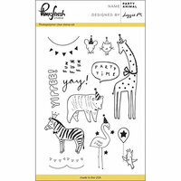 Pinkfresh Studio - Clear Photopolymer Stamps - Party Animal