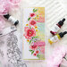 Pinkfresh Studio - Clear Photopolymer Stamps - Slimline - Floral Notes