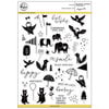 Pinkfresh Studio - Clear Photopolymer Stamps - Playful Animal Friends - 1