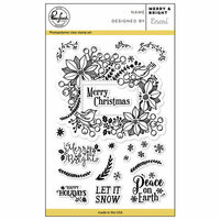 Pinkfresh Studio - Christmas - Clear Photopolymer Stamps - Merry and Bright