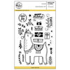 Pinkfresh Studio - Christmas - Clear Photopolymer Stamps - Festive Llama