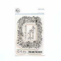 Pinkfresh Studio - Clear Photopolymer Stamps - Floral Frame