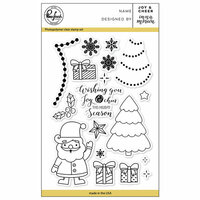 Pinkfresh Studio - Christmas - Clear Photopolymer Stamps - Joy and Cheer