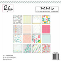 Pinkfresh Studio - Felicity Collection - 12 x 12 Paper Pack