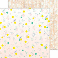 Pinkfresh Studio - Dream On Collection - 12 x 12 Double Sided Paper - Delight