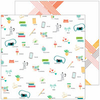 Pinkfresh Studio - Let Your Heart Decide Collection - 12 x 12 Double Sided Paper - Spur