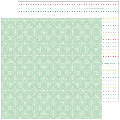 Pinkfresh Studio - Everyday Musings Collection - 12 x 12 Double Sided Paper - Present and Perfect