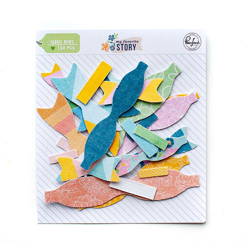 Pinkfresh Studio - My Favorite Story Collection - Embellishments - Fabric Bows