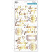 Pinkfresh Studio - Everyday Musings Collection - Puffy Stickers with Foil Accents