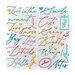 Pinkfresh Studio - My Favorite Story Collection - Puffy Stickers - Phrase