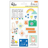 Pinkfresh Studio - Dream On Collection - Layered Chipboard Stickers