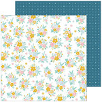 Pinkfresh Studio - Joyful Day Collection - 12 x 12 Double Sided Paper - Just Right