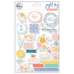 Pinkfresh Studio - Joyful Day Collection - Puffy Stickers